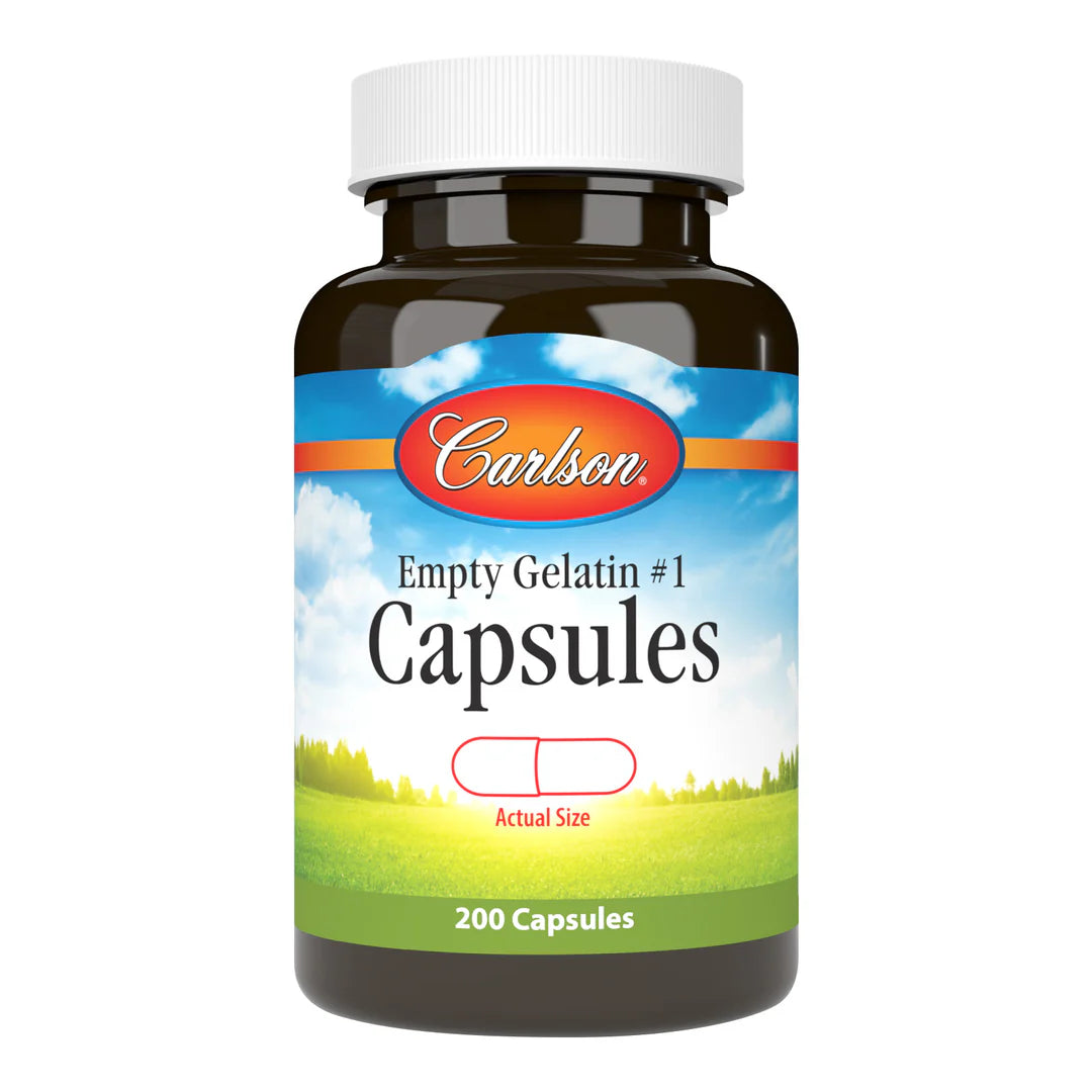 EMPTY VEG #1 EMPTY CAPSULES 200 VC
