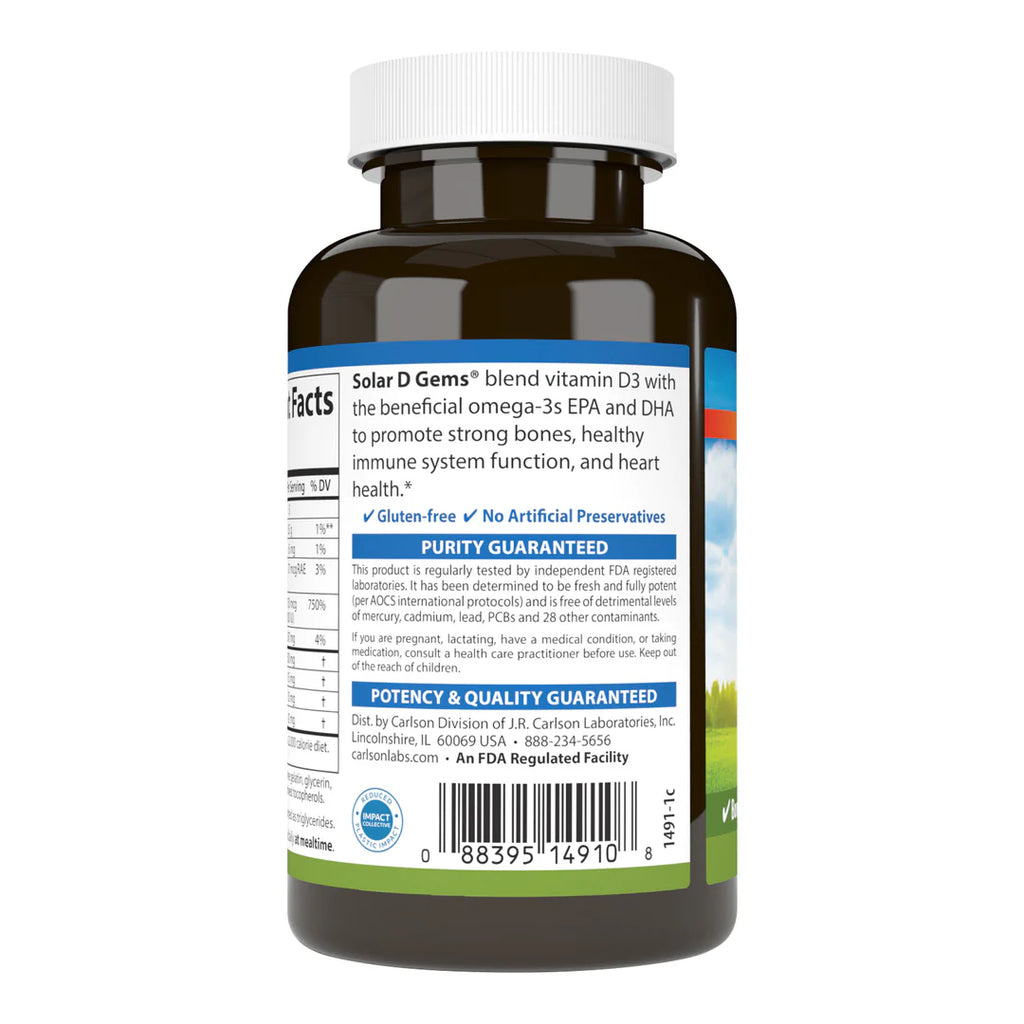 SOLAR D GEMS® 6,000 IU (150 mcg)