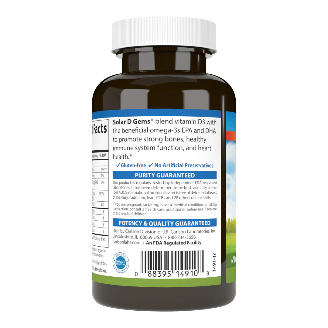SOLAR D GEMS® 6,000 IU (150 mcg)