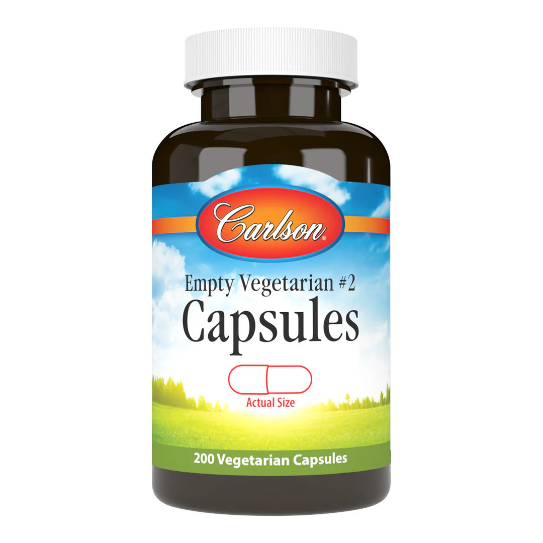 EMPTY VEG #2 EMPTY CAPSULES 200 VC