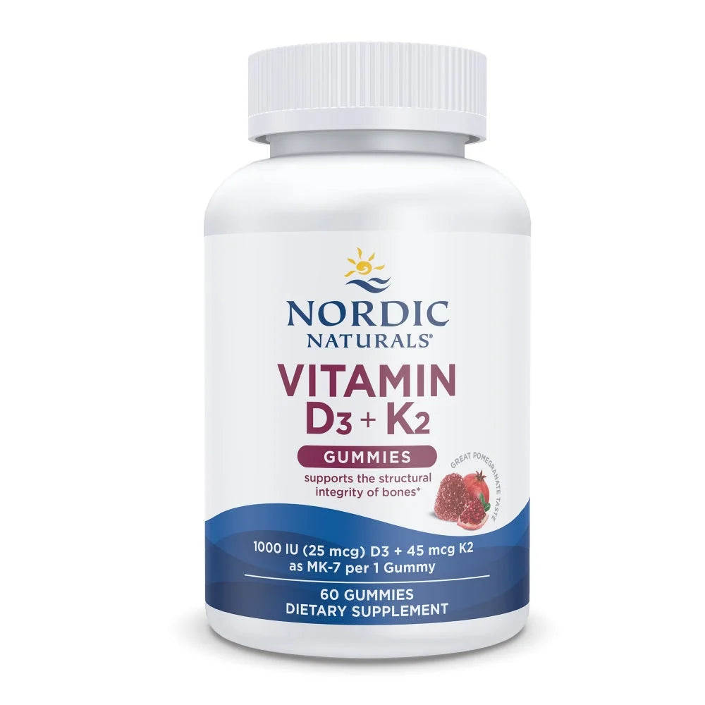 VITAMIN D3 + K2 60 GUMMIES