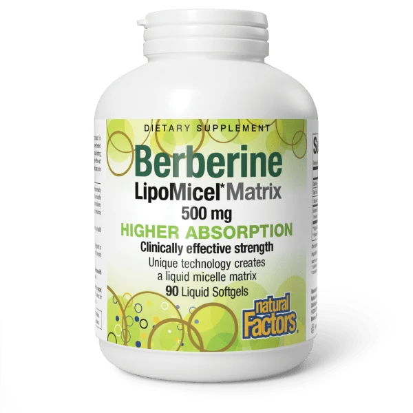 BERBERINE LIPOMICEL 500 MG 90 SG