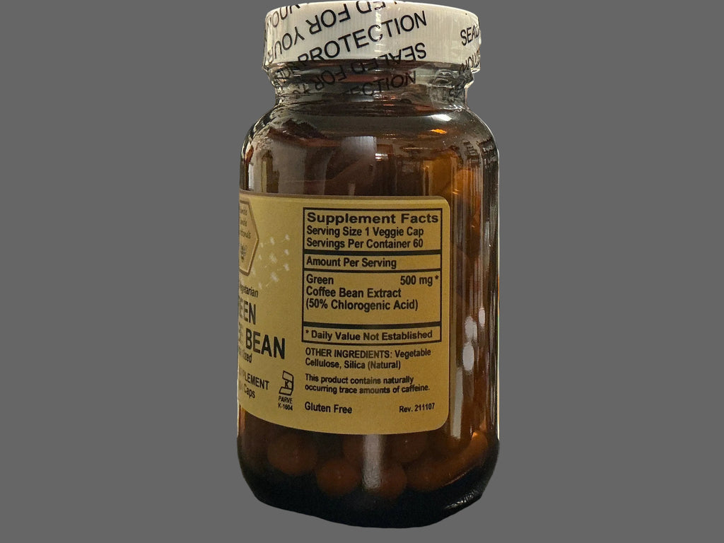 GREEN COFFEE BEAN 60 VEG