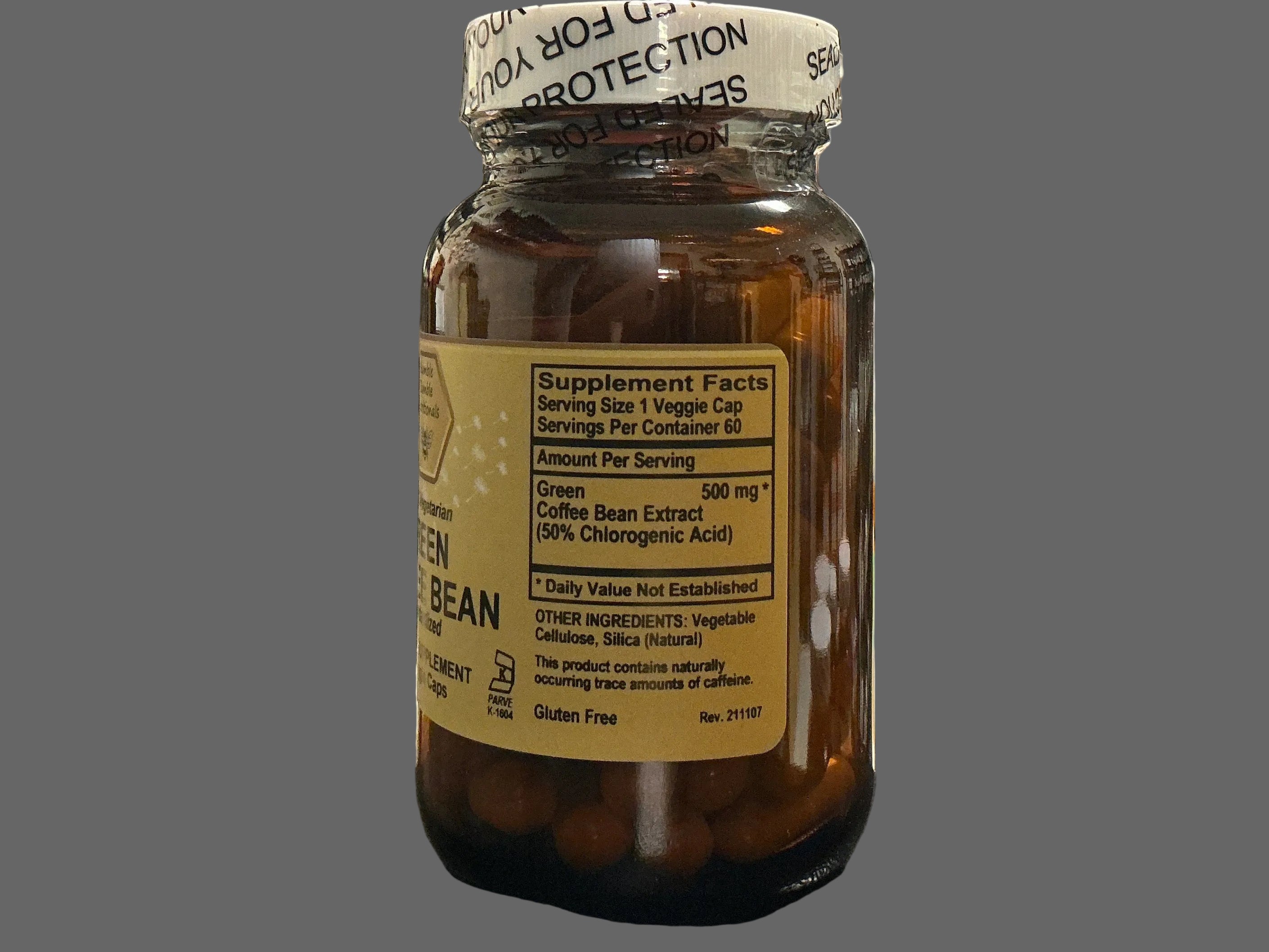 GREEN COFFEE BEAN 60 VEG