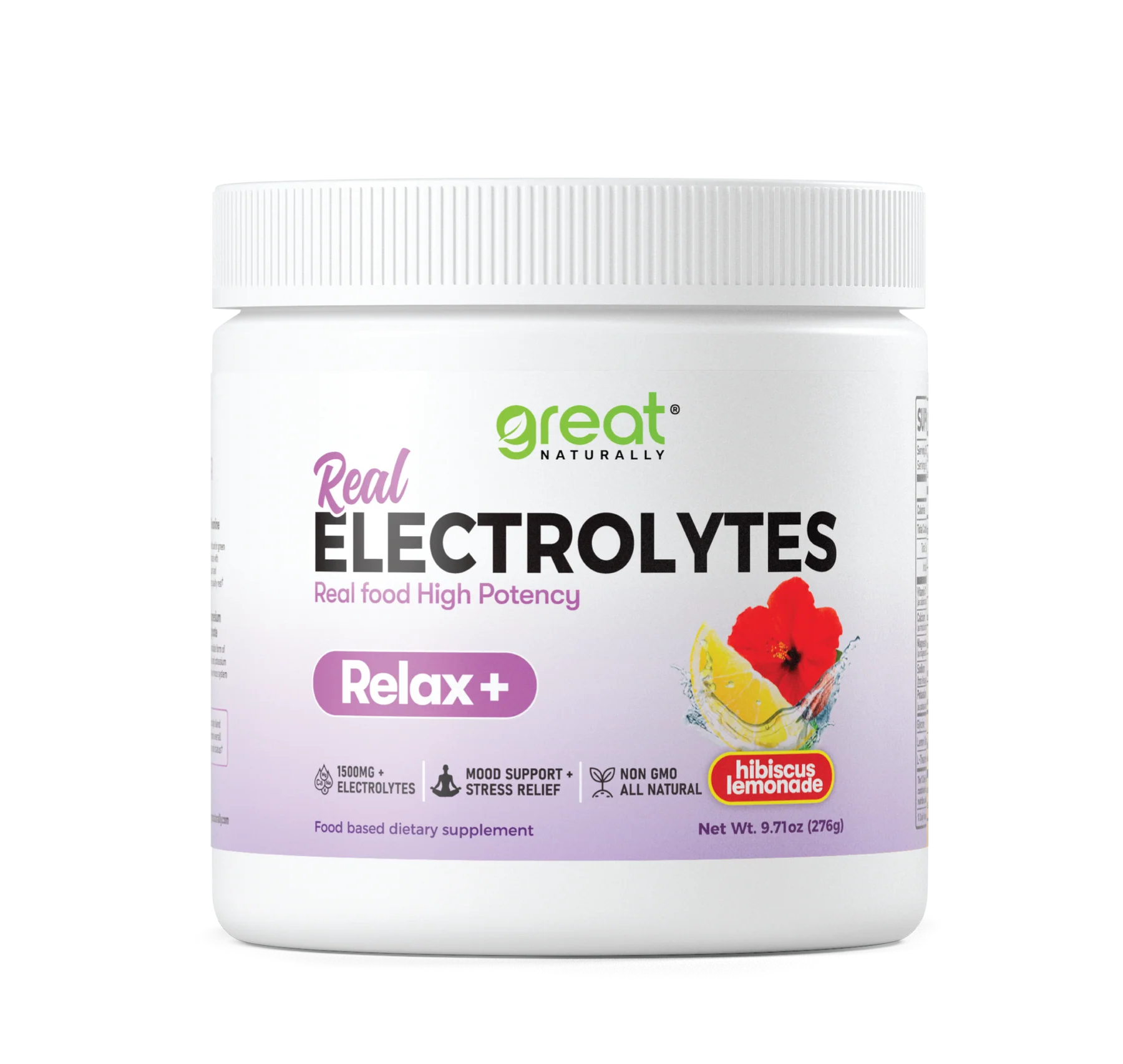 ELECTROLYTES RELAX HIBISCUS LEMONADE 11.8 OZ