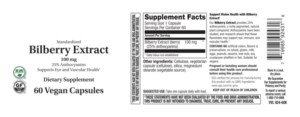 BILBERRY EXTRACT 60C