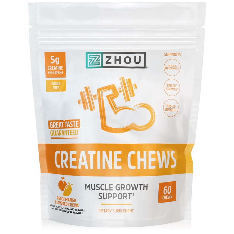 CREATINE PEACH MANGO 60 CHEWS