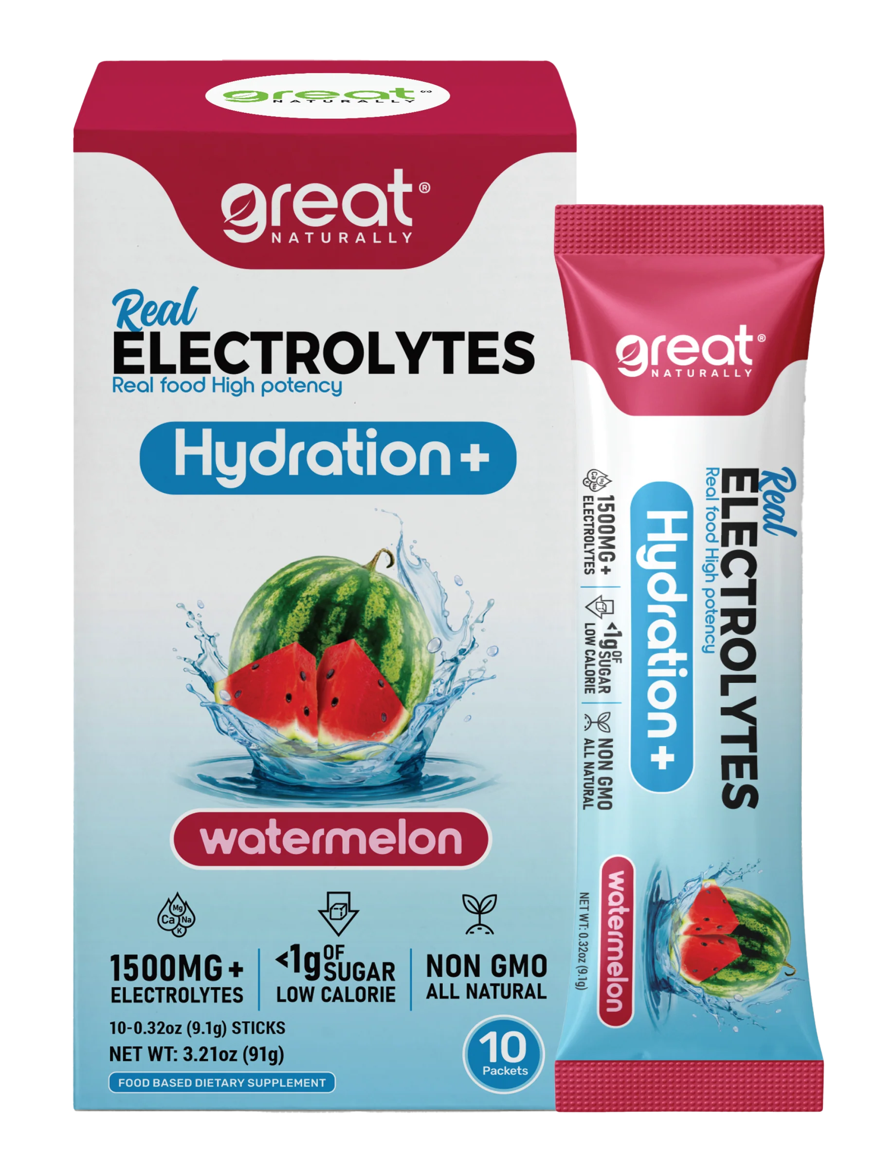 ELECTROLYTES HYDRATION WATERMELON STICK