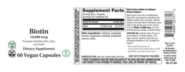 BIOTIN 60 VC