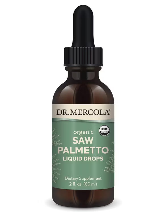ORGANIC SAW PALMETTO LIQUID DROPS 2 OZ