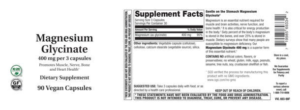 MAGNESIUM GLYCINATE 90 C