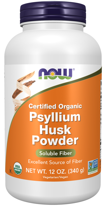 PSYLLIUM HUSK ORGANIC POWDER 12OZ