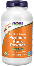 PSYLLIUM HUSK ORGANIC POWDER 12OZ