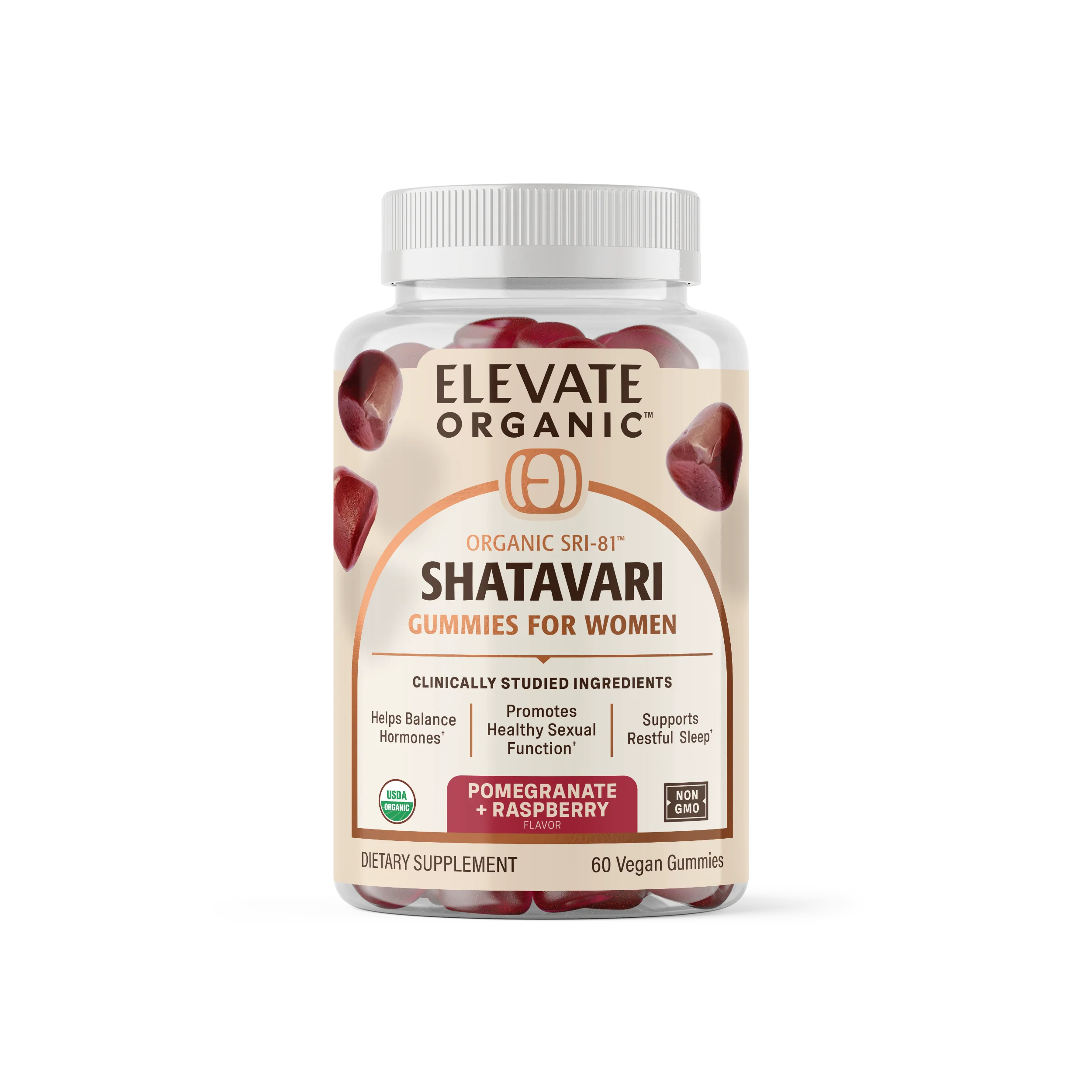 SHATAVARI GUMMIES 60 VEGAN CT