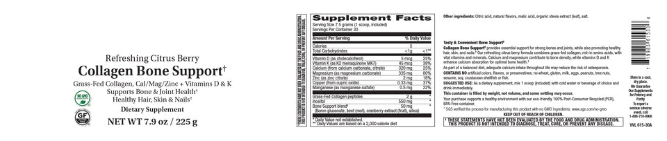 COLLAGEN BONE SUPPORT 7.9 OZ