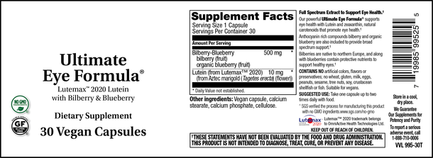 ULTIMATE EYE FORMULA 30 C