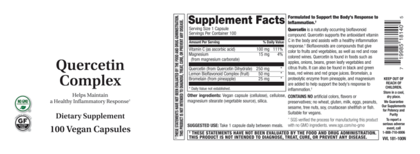 QUERCETIN COMPLEX 100C