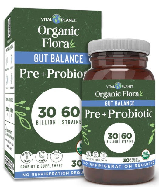 FLORA GUT BALANCE PRE+PROBIOTIC 30 C