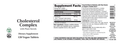 CHOLESTEROL COMPLEX 120 T