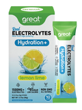 ELECTROLYTES HYDRATION LEMON LIME 10 PK