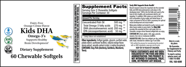 KIDS DHA OMEGA-3 60 C
