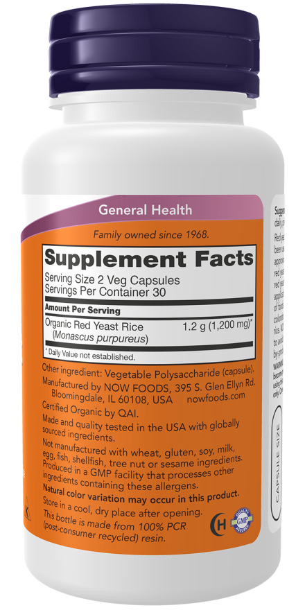 RED YEAST RICE 60VC
