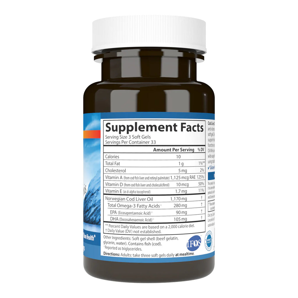 COD LIVER OIL 200mg 100 MINI SG