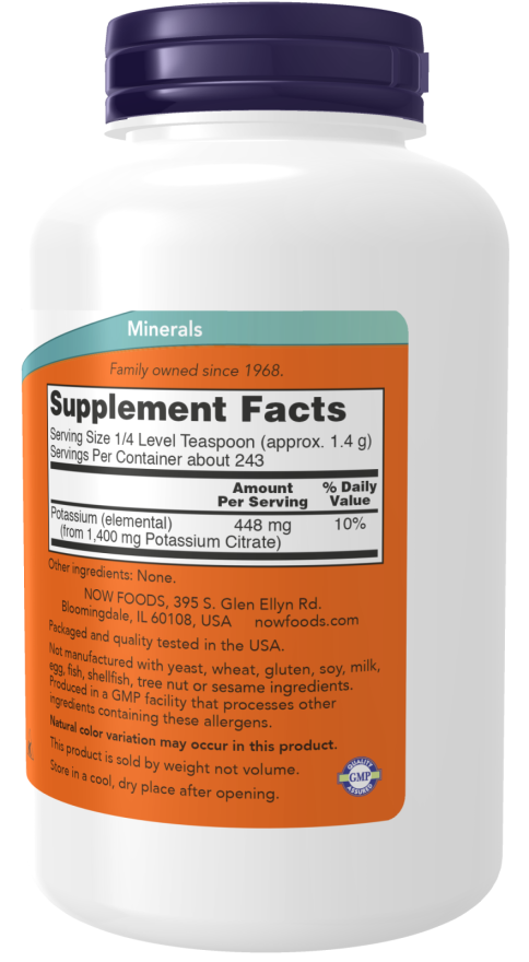 POTASSIUM CITRATE PURE POWDER 12 OZ