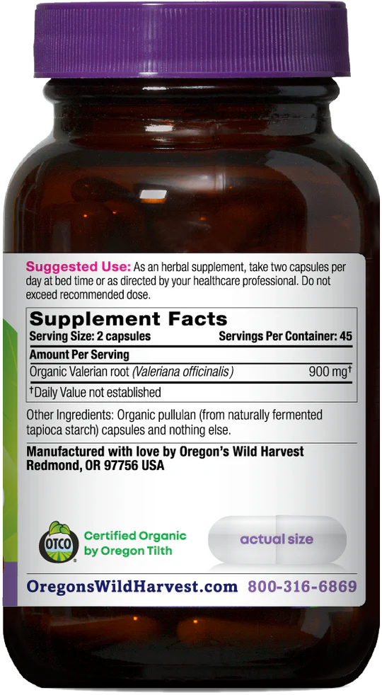 ORGANIC VALERIAN 90C