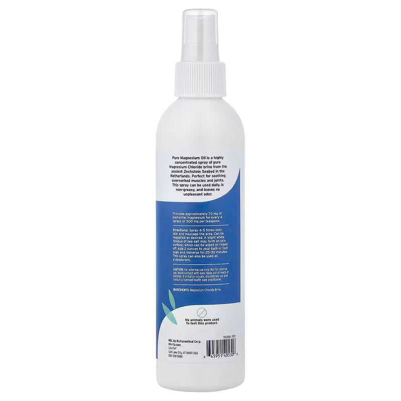 MAGNESIUM OIL SPRAY 8 FL OZ
