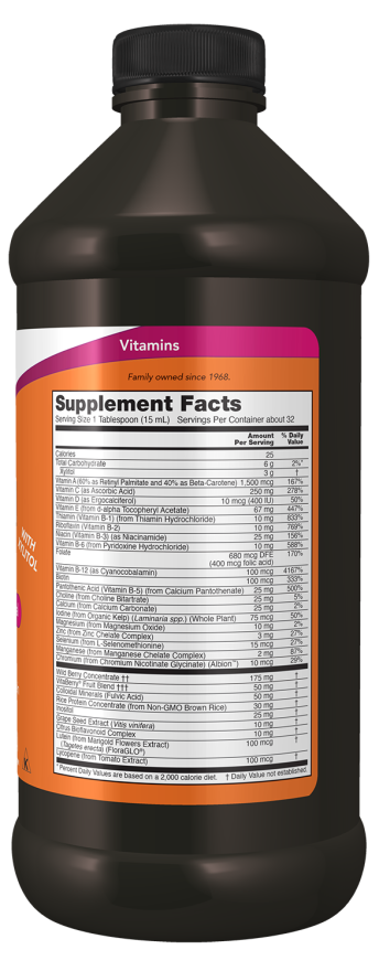 LIQUID MULTI BERRY FLAVOR 16FL OZ