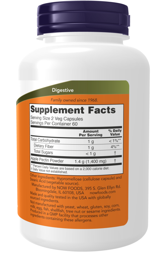 APPLE PECTIN 700 MG 120 C