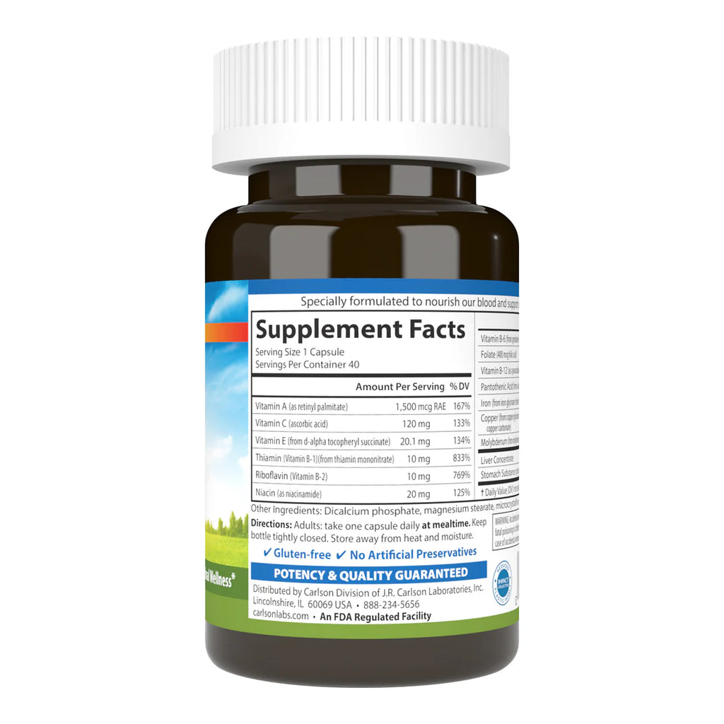 BLOOD NUTRIENTS 40 C