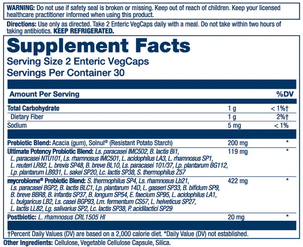 COMPLETE PROBIOTIC PRE-POST 100 B 60V