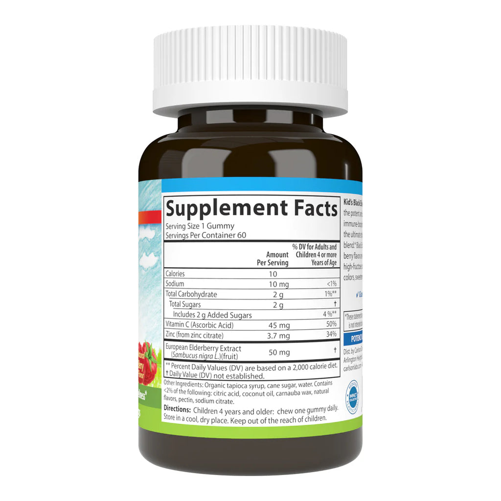 ELDERBERRY KIDS GUMMIES 60V