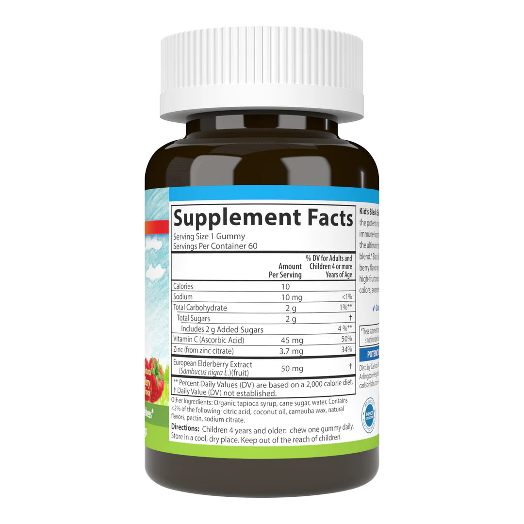 ELDERBERRY KIDS GUMMIES 60V