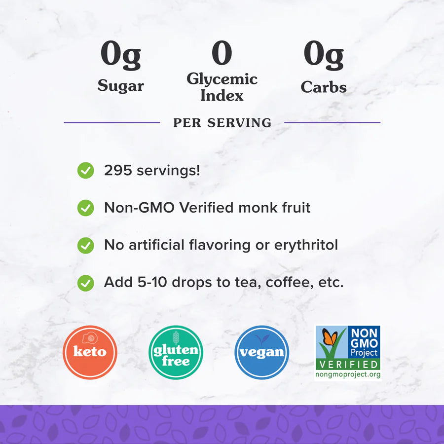 MONK FRUIT SWEETENER 2 OZ