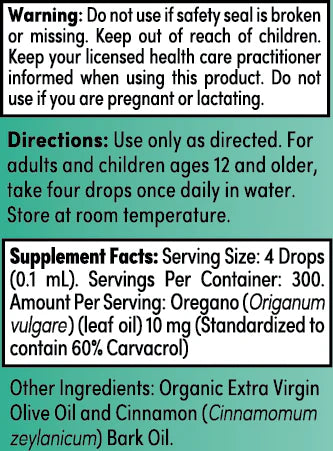OREGANO OIL 1 FL OZ