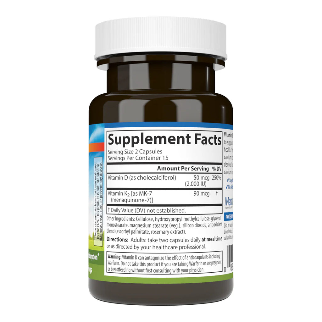 VITAMIN D3 + K2 30 VC