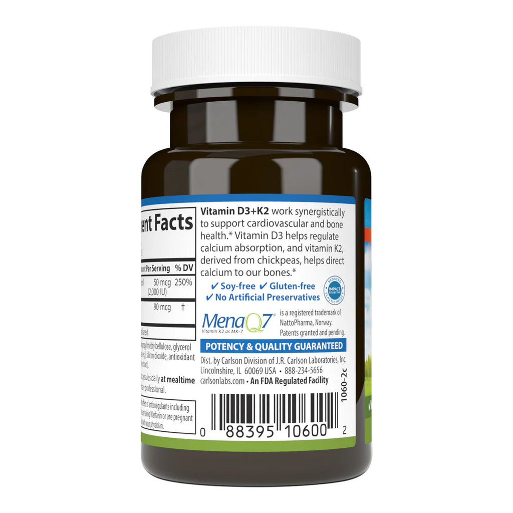 VITAMIN D3 + K2 30 VC