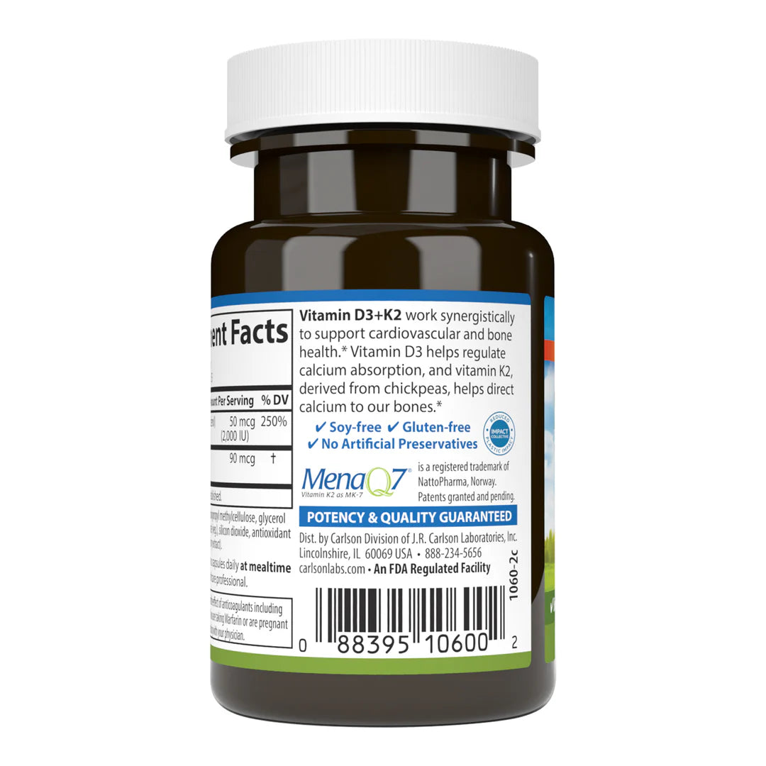 VITAMIN D3 + K2 30 VC