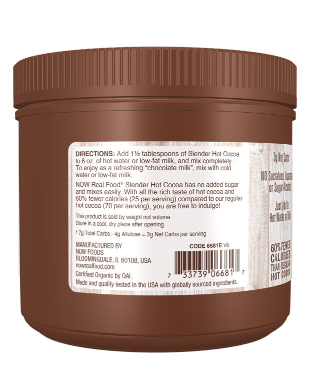 SLENDER HOT COCOA 10OZ