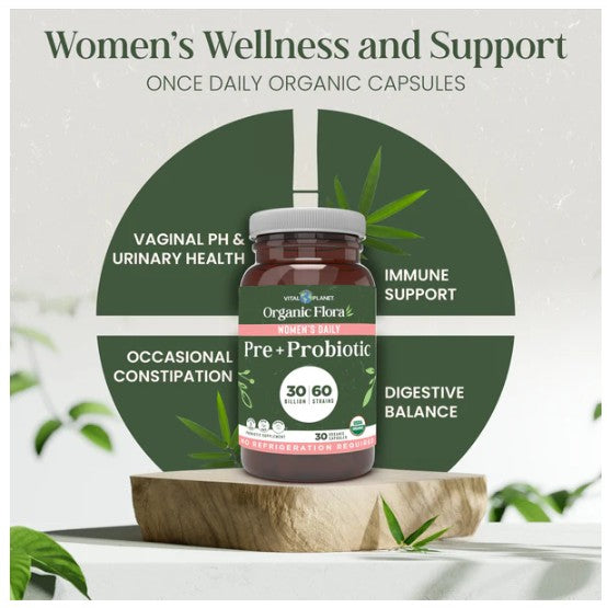 FLORA WOMEN’S DAILY PRE+PROBIOTC 30 C