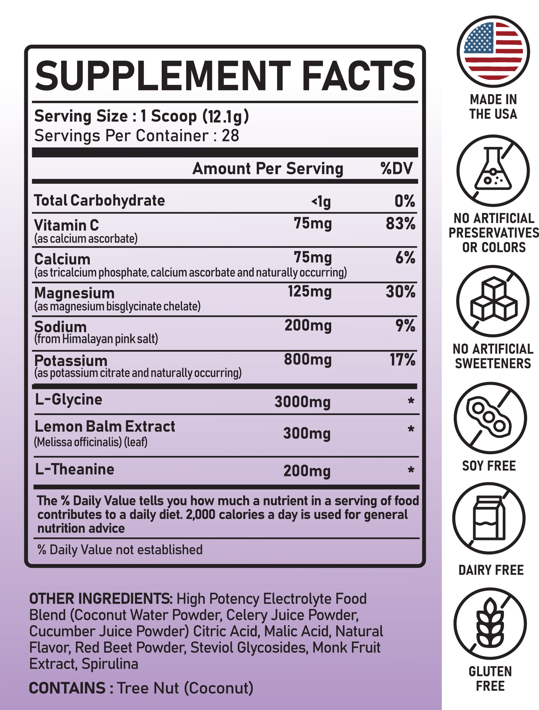 ELECTROLYTES RELAX HIBISCUS LEMONADE 11.8 OZ
