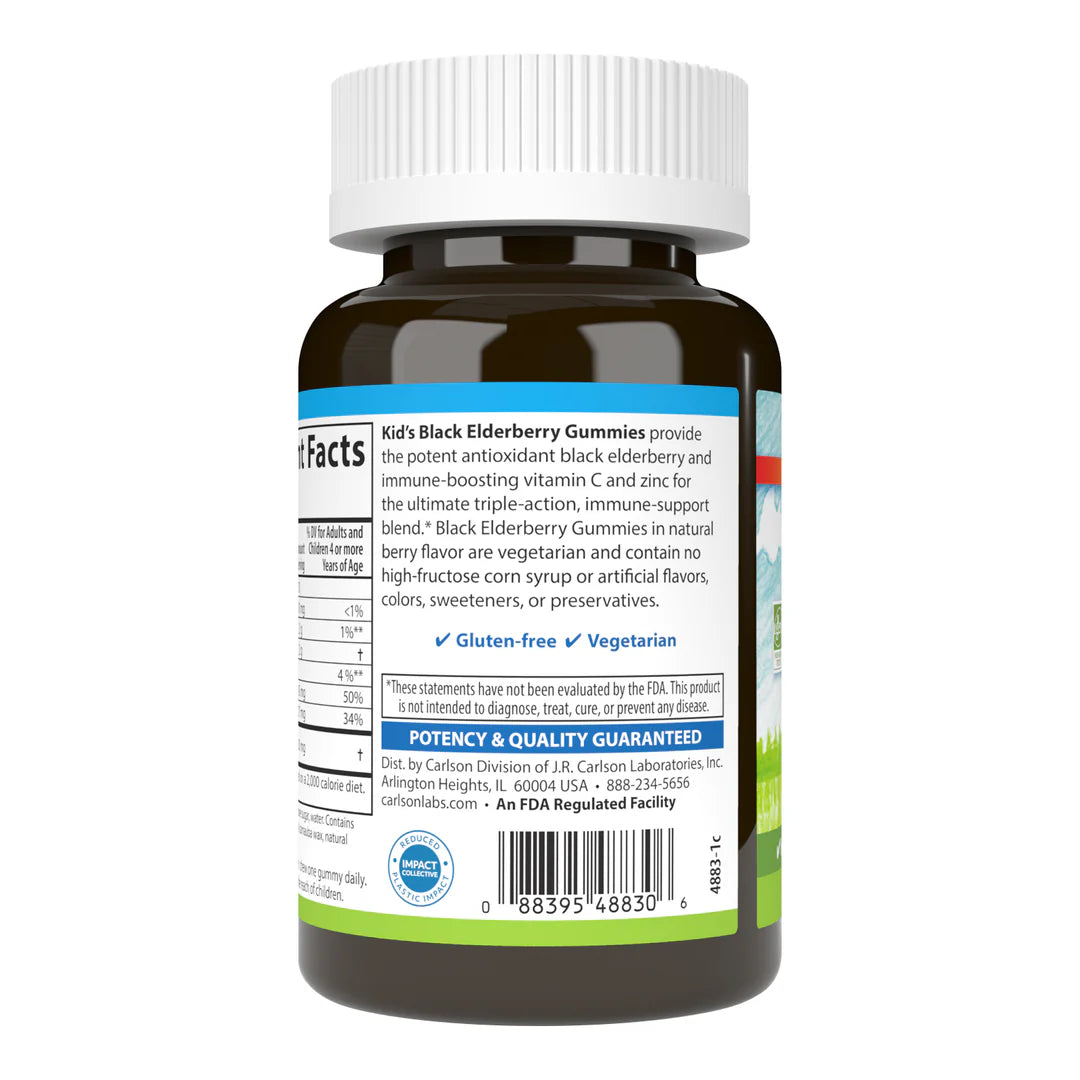 ELDERBERRY KIDS GUMMIES 60V