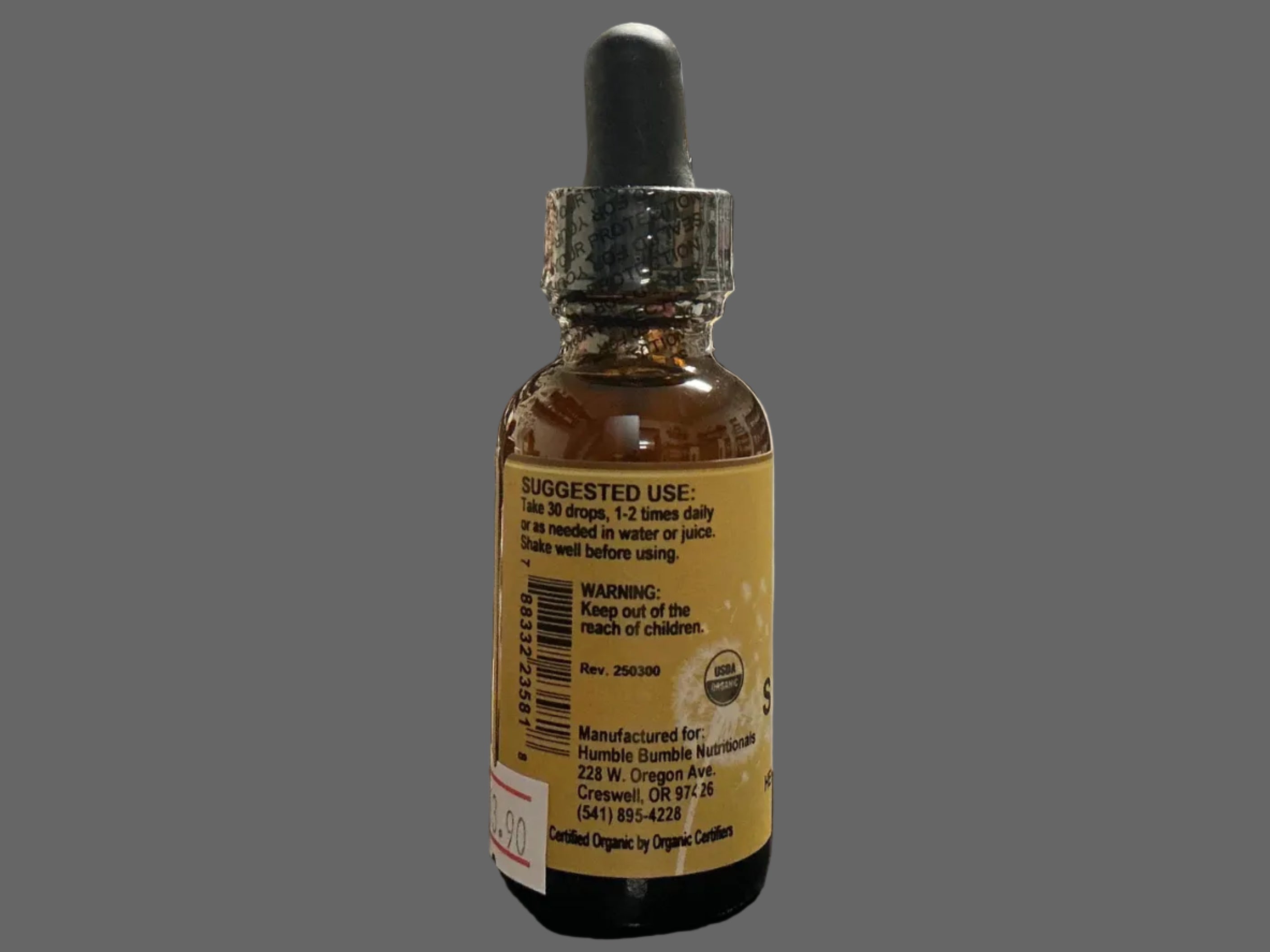 ORGANIC SEA MOSS TINCTURE 1 OZ