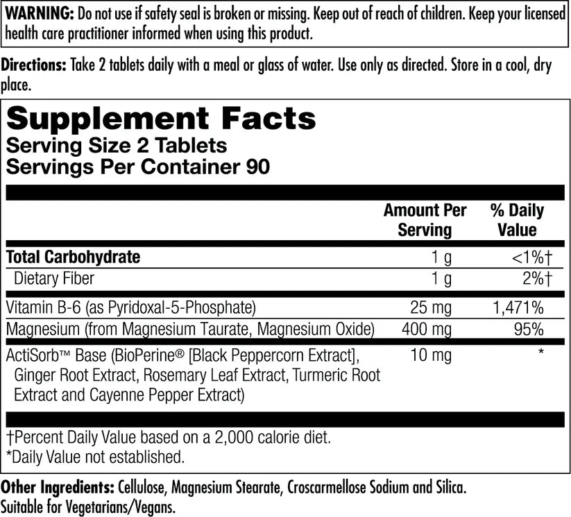 MAGNESIUM TAURATE+ 90T