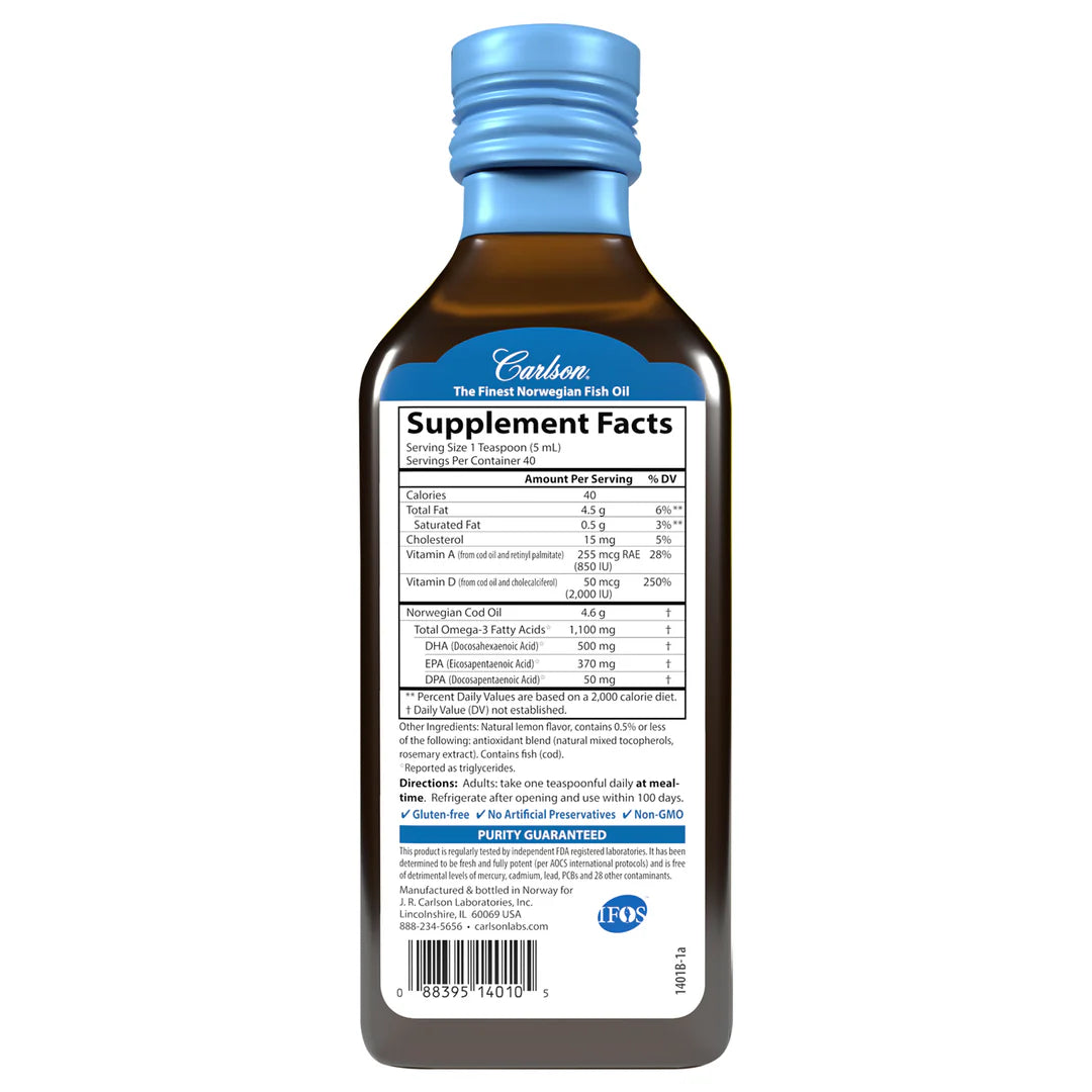 SUPER D OMEGA-3 LEMON 6.7 OZ