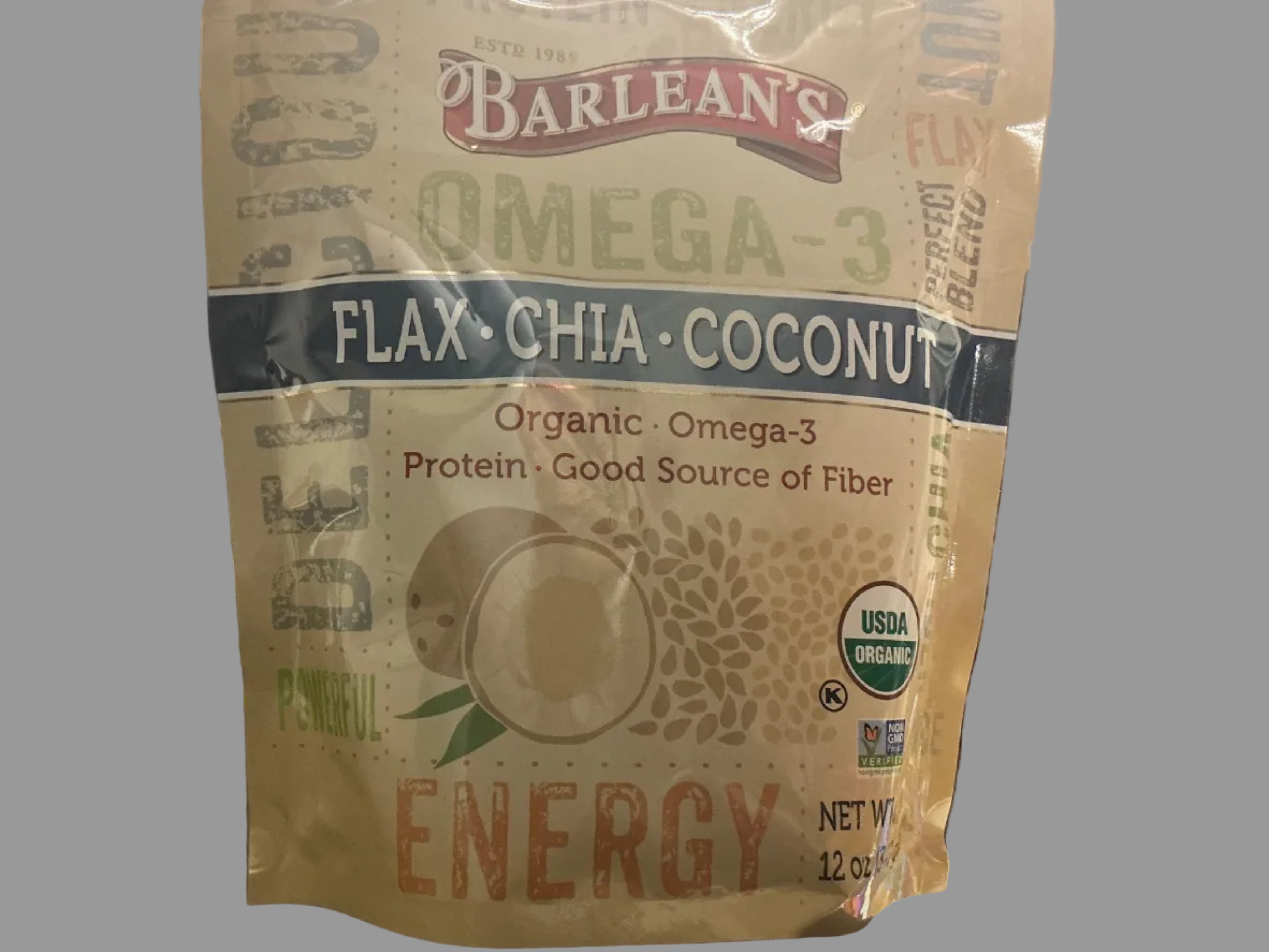 FLAX CHIA COCONUT 12 OZ