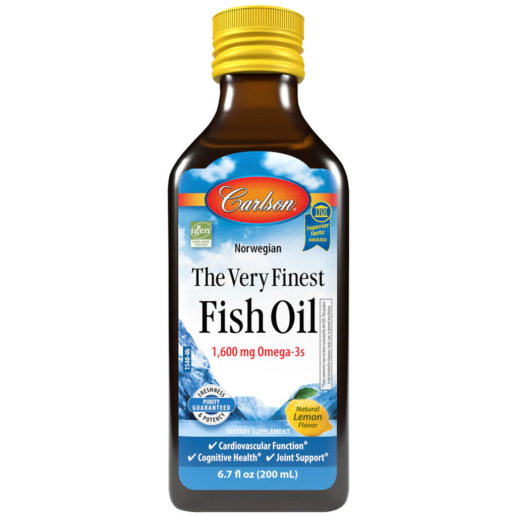 THE VERY FINEST FISH OIL LEMON 6.7 OZ